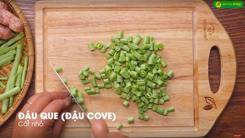 Đậu que thái hạt lựu