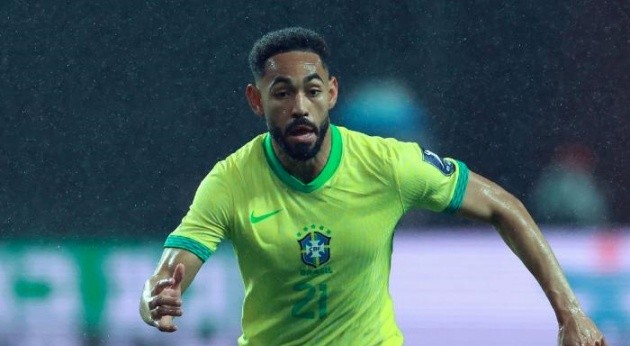 Cunha chơi nổi bật ở tuyển Brazil.