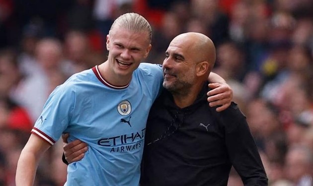 Pep Guardiola đã thay đổi lối chơi của Erling Haaland.