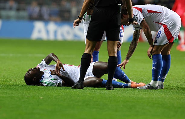 Moise Kean chấn thương khiến tuyển Ý mất đi một tiền đạo chất lượng.