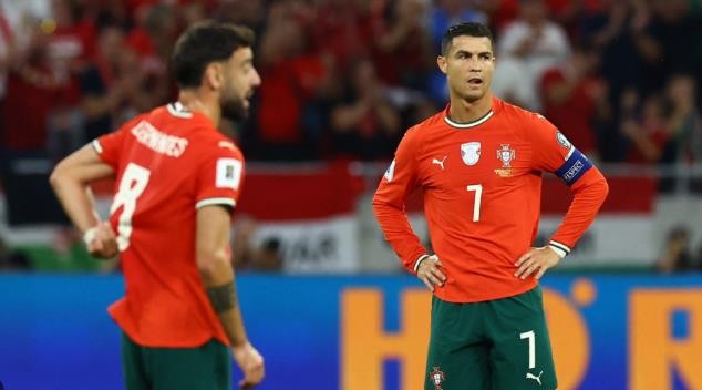 Bruno và Ronaldo vẫn là trung tâm của Bồ Đào Nha.