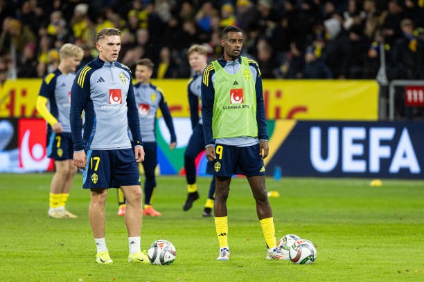 Cả Gyokeres lẫn Isak đều không có phong độ tốt. 