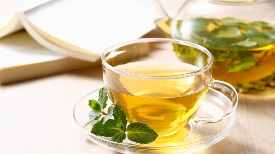 Hoạt chất catechin trong trà xanh là chất chống oxy hóa mạnh. Ảnh minh họa