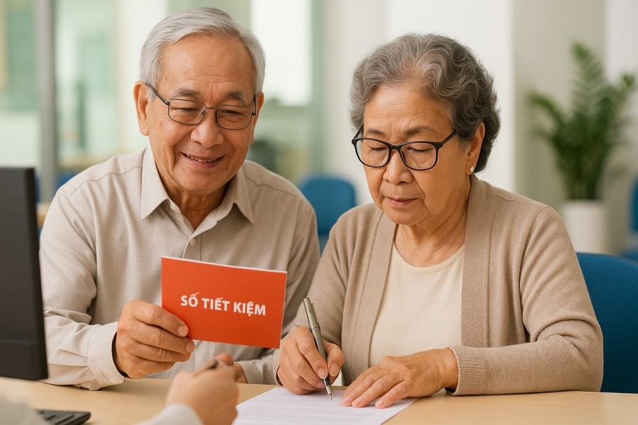 Người cao tuổi nên trực tiếp đến ngân hàng để giao dịch và kiểm soát tài khoản của mình.