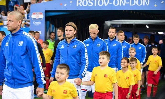 Iceland từng gây bất ngờ tại World Cup 2018.