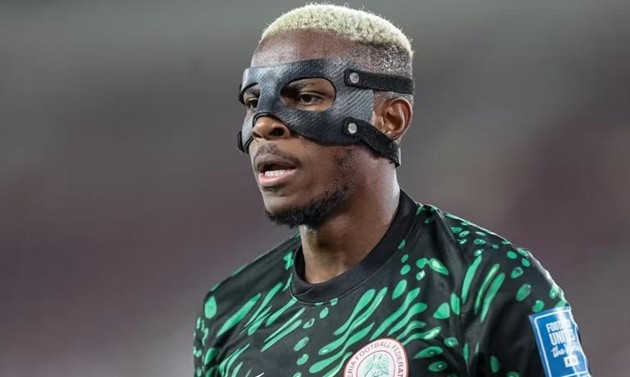 Victor Osimhen là người hùng của Nigeria ở trận đấu với Benin.