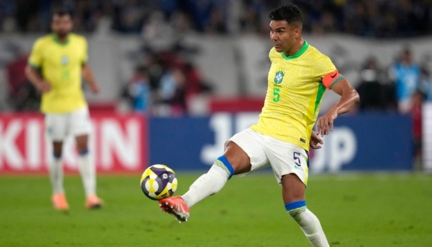 Casemiro không hài lòng với màn trình diễn của đội tuyển Brazil.