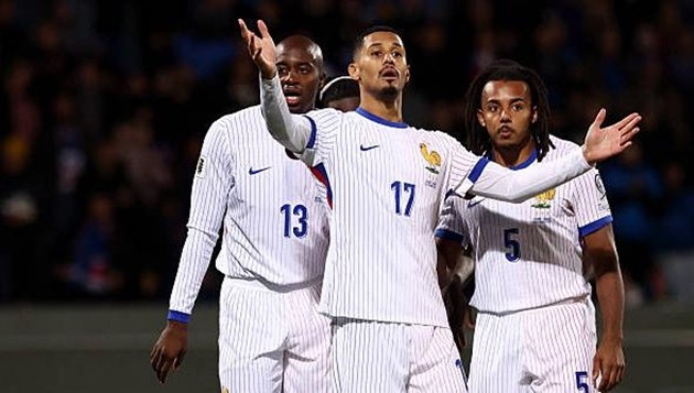 William Saliba chơi không tốt ở trận đấu với Iceland