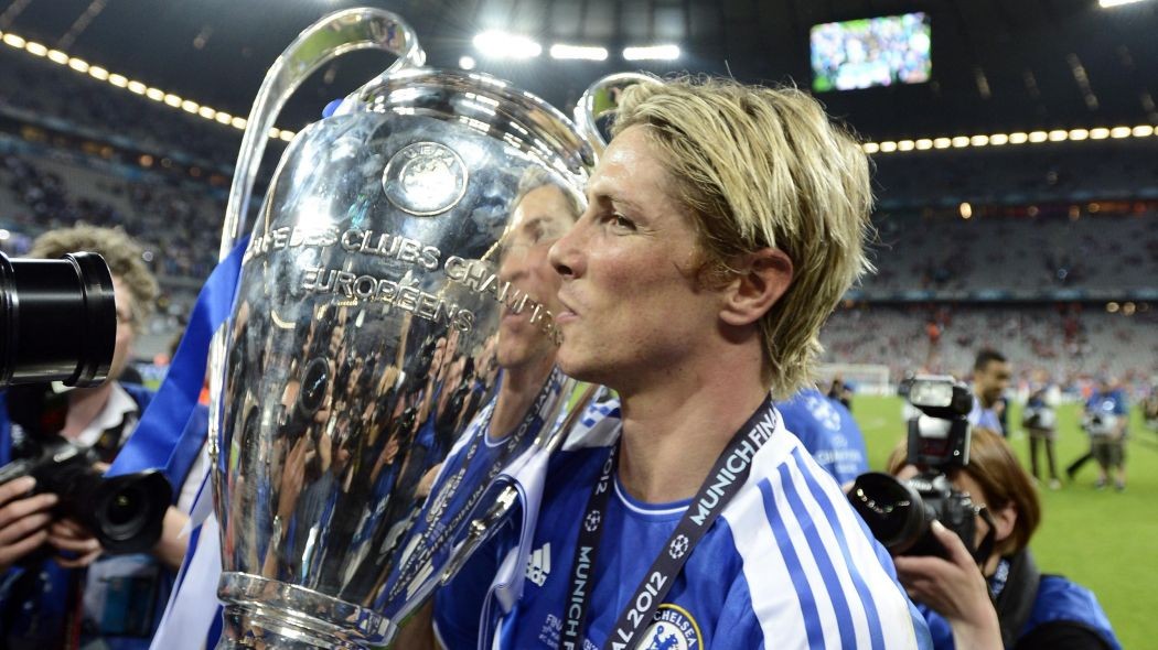 Torres giành chức vô địch Champions League cùng Chelsea