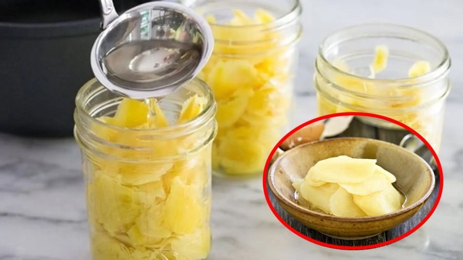 Gừng ngâm giấm mang lại nhiều lợi ích cho sức khoẻ, trong đó có việc cải thiện tiêu hoá, giúp giảm tình trạng trào ngược, đau dạ dày.