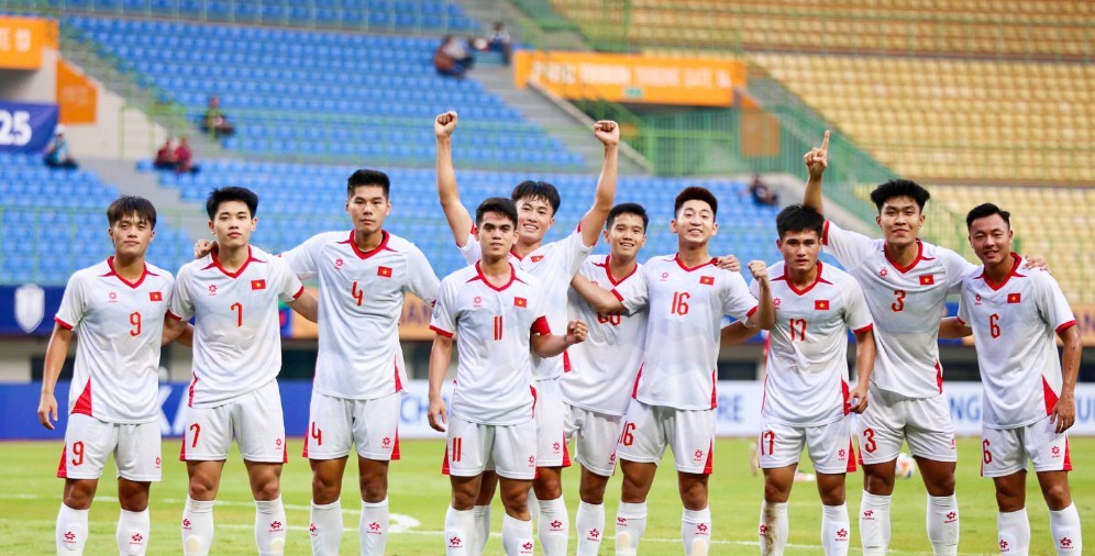 U23 Việt Nam chuẩn bị tham dự giải giao hữu tại Trung Quốc. Ảnh: VFF.