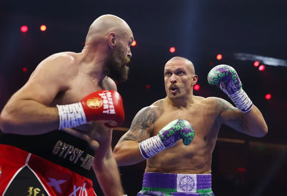 Tyson Fury trong một khoảnh khắc suy tư.