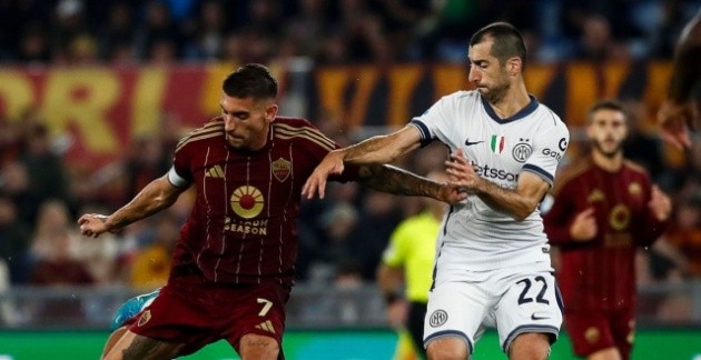 Trận đấu giữa Roma và Inter hứa hẹn căng thẳng.