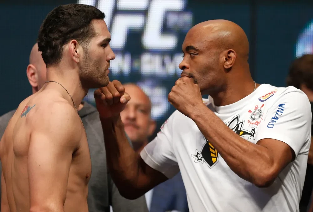 UFC 168 Weigh-in