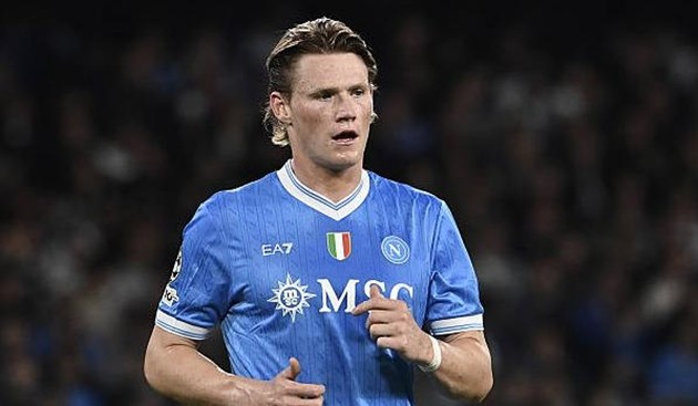 Scott McTominay không còn ghi bàn thường xuyên cho Napoli.