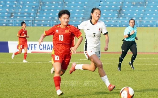 U17 nữ Việt Nam gặp nhiều khó khăn trước U17 nữ Hong Kong (Trung Quốc).