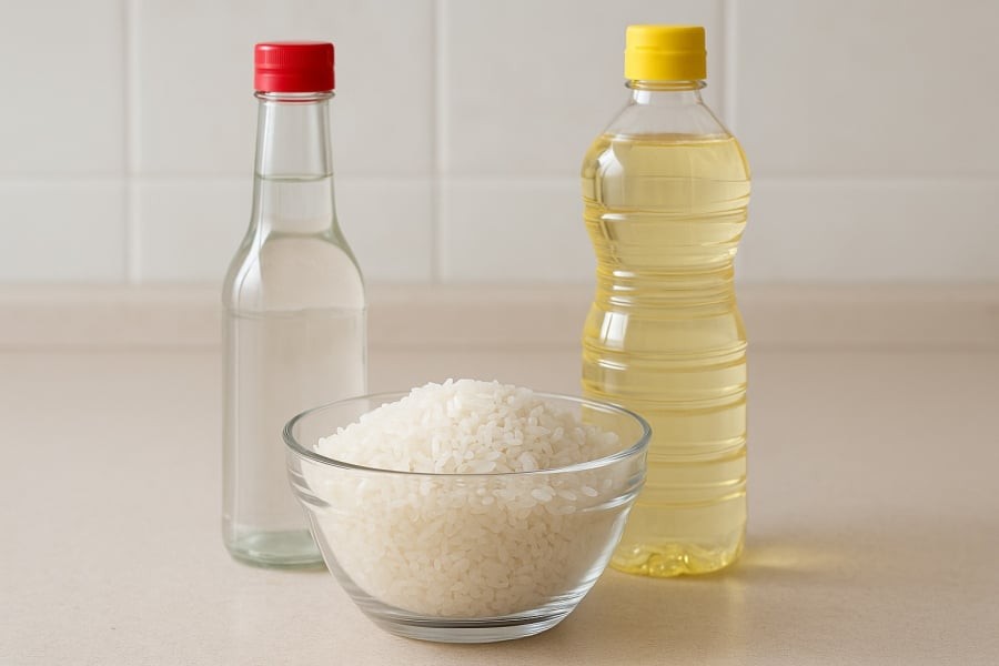 Chỉ với giấm trắng và dầu ăn, nồi cơm sẽ ngon hơn gấp nhiều lần.
