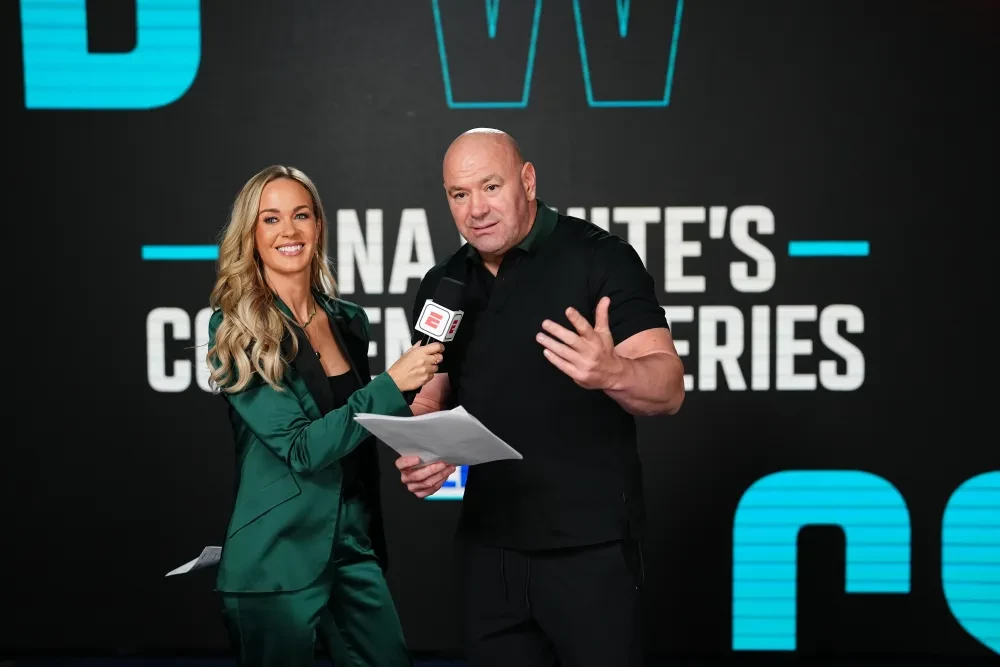 Dana White tại sự kiện Contender Series