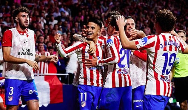 Atletico Madrid nhọc nhằn đánh bại Osasuna trên sân nhà.