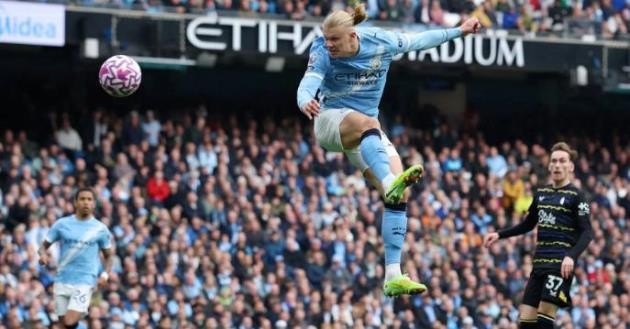 Haaland có hiệu suất nhả đạn khủng.