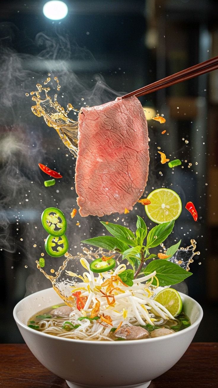 Nếu ăn phở hãy chọn phở nước trong ít béo