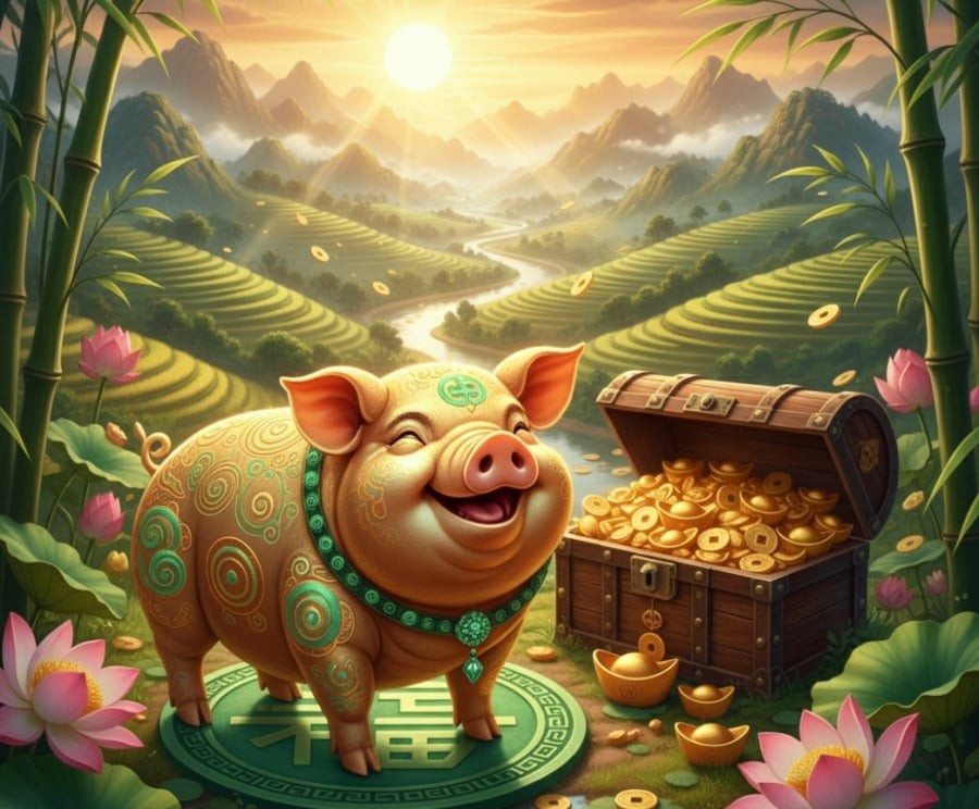 Tuổi Hợi là con giáp được trời ban cho nhiều phúc phần nhất trong tháng cuối năm nay.
