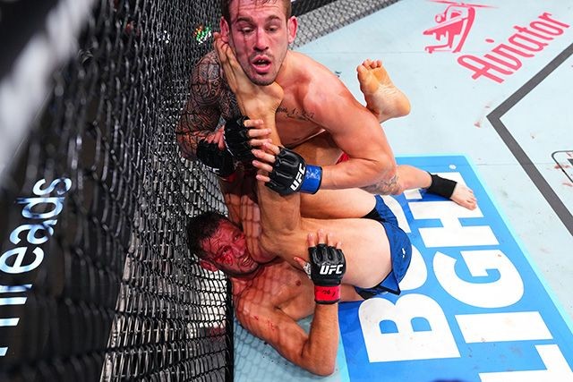Brendan Allen was confident he could break Reinier de Ridder in a longer fight. | Getty/UFC