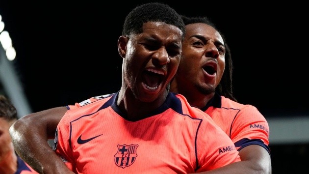 Rashford dần tìm lại cảm giác bóng ở Barcelona.