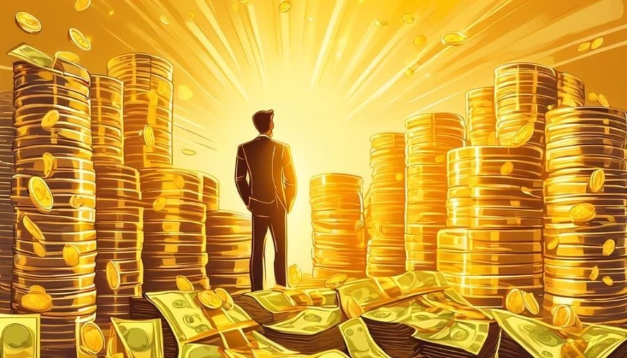 Liên tục mơ thấy tiền, vàng, rồng hoặc thần tài