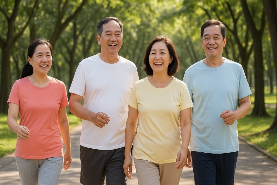 Vận động đều đặn mang lại nguồn năng lượng tích cực và cải thiện sức khỏe toàn diện.