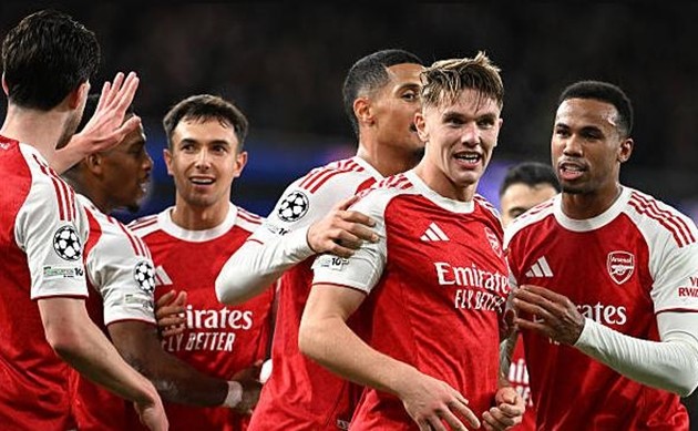 Arsenal dễ dàng đánh bại Atletico Madrid trên sân nhà.
