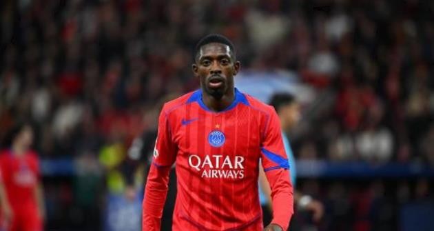 Dembele ghi bàn dù vừa trở lại sau chấn thương.