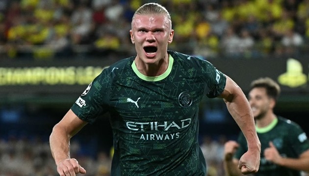 Erling Haaland tiếp tục bùng nổ.