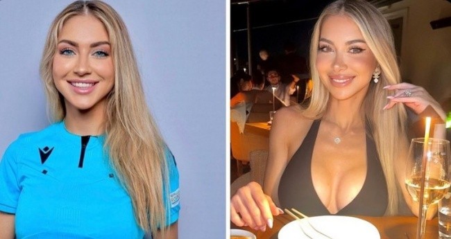 Manuela Nicolosi có ngoại hình nổi bật.