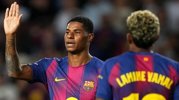 Rashford đang toả sáng ở Barca.