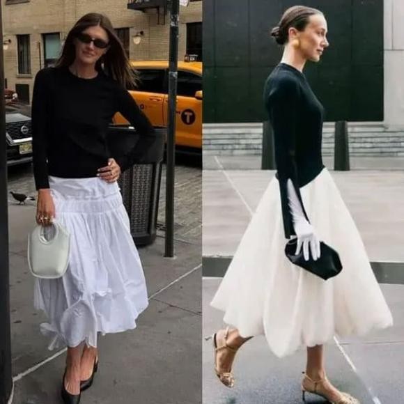 Những gam trung tính như xám, be hay nâu nhạt giúp outfit vừa ấm áp vừa toát lên nét tinh tế đặc trưng của mùa thu