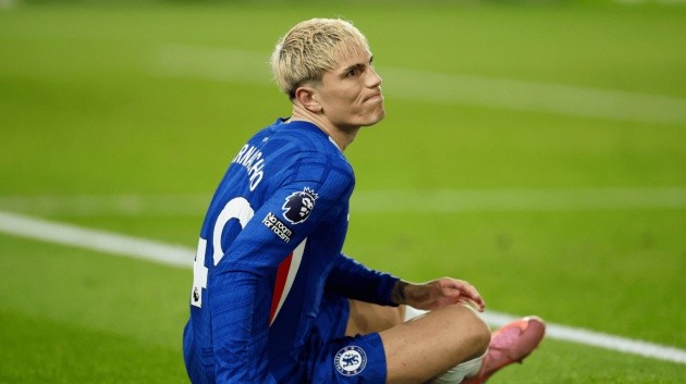 Garnacho dần mất chỗ đứng ở The Blues.