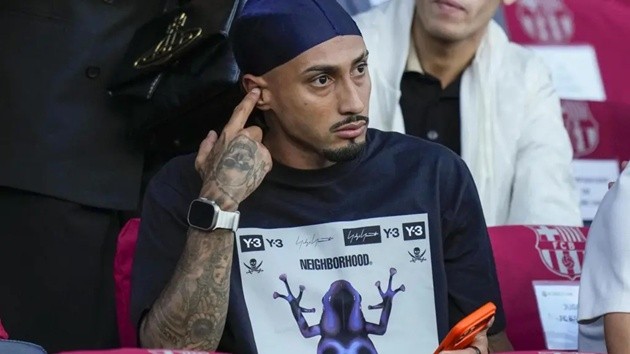 Raphinha chưa chắc ra sân