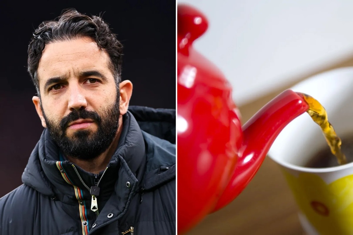 HLV Ruben Amorim không hiểu văn hóa dùng trà của người Anh.