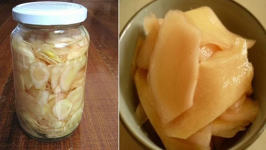 Gừng ngâm giấm mang lại nhiều lợi ích