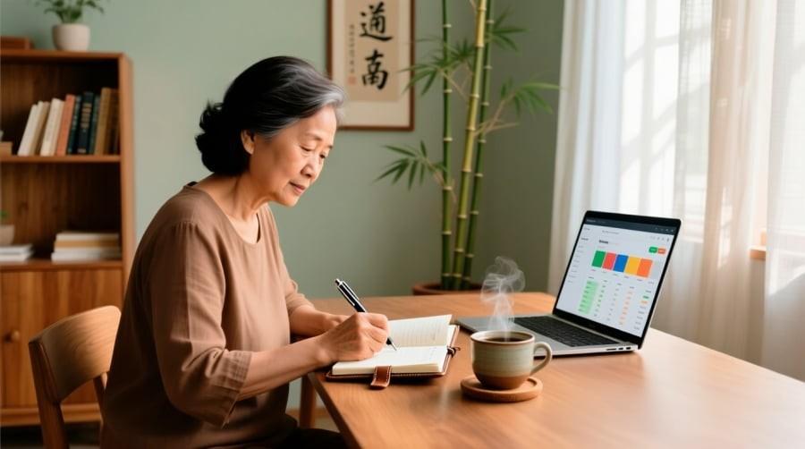 Giữ tiền không phải là cất kỹ, mà là biết kiểm soát và theo dõi từng khoản chi – bí quyết giúp tuổi trung niên sống an mà không sợ thiếu.