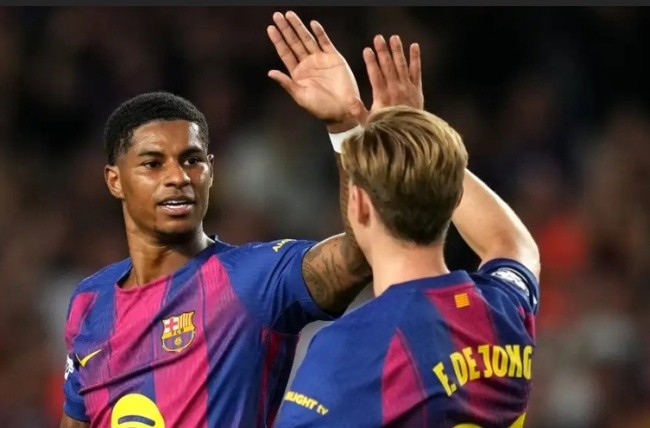 Rashford đang chơi tốt ở Barca.