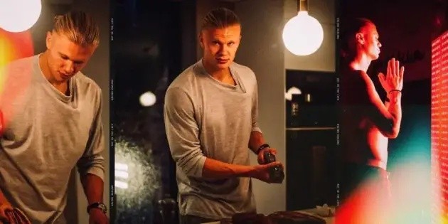 Haaland có phong cách sống rất đặc biệt.