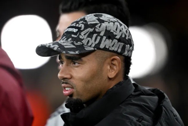 Jesus ngồi ngoài ở thời điểm Arsenal đang thăng hoa.