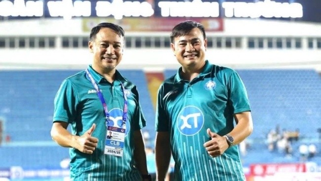 Ông Nguyễn Trung Kiên (bên phải) thay thế Vũ Hồng Việt.