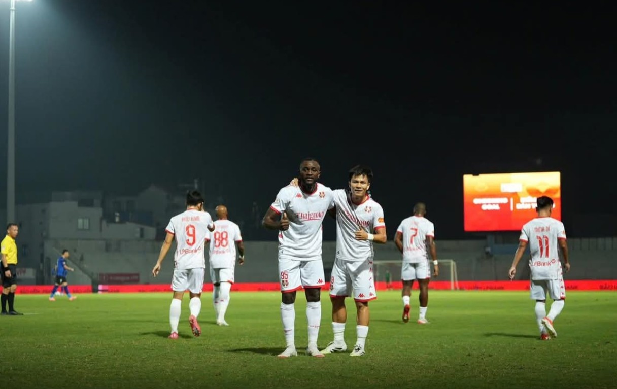 3 điểm sẽ được đội chủ nhà giữ lại? Ảnh: CLB Hải Phòng. 