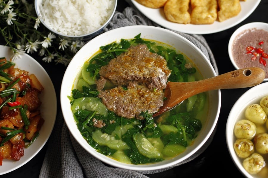 Canh cua ngon 