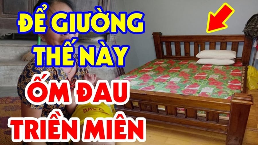 Đầu giường để hướng này hao tài