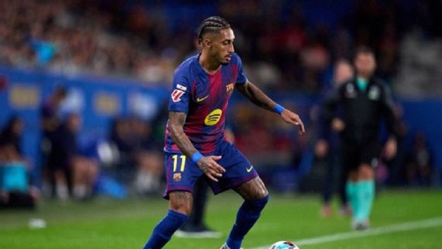Raphinha sẽ bỏ lỡ trận El Clasico