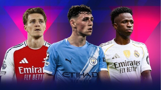 Odegaard, Foden và Vinicius đều mất giá.